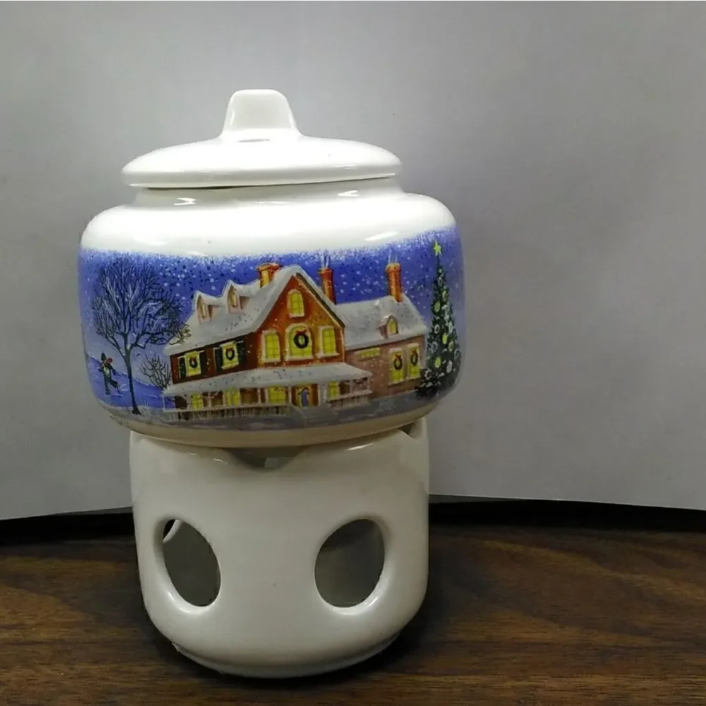 Two room scenters-potpourri warmers-Christmas
